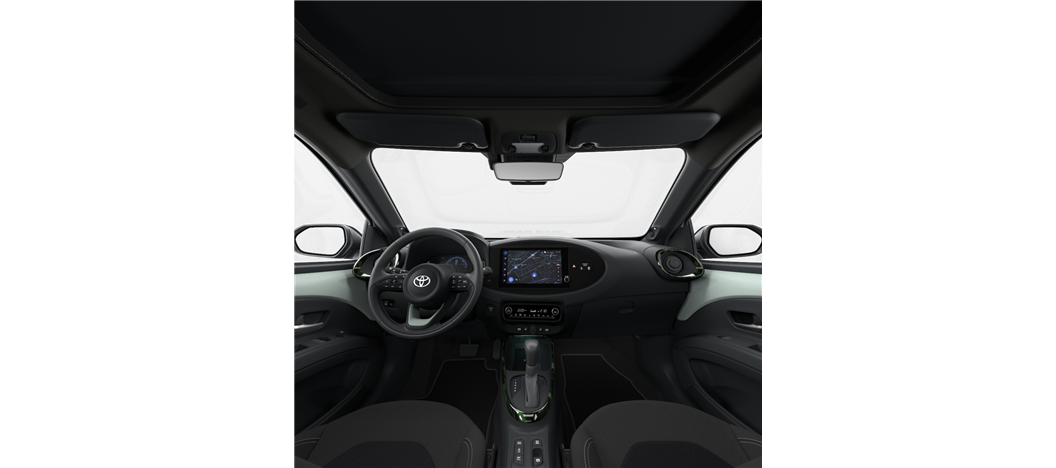 Sēdekļu pārvalki: melns audums, daļēji ar SakuraTouch (EA60)