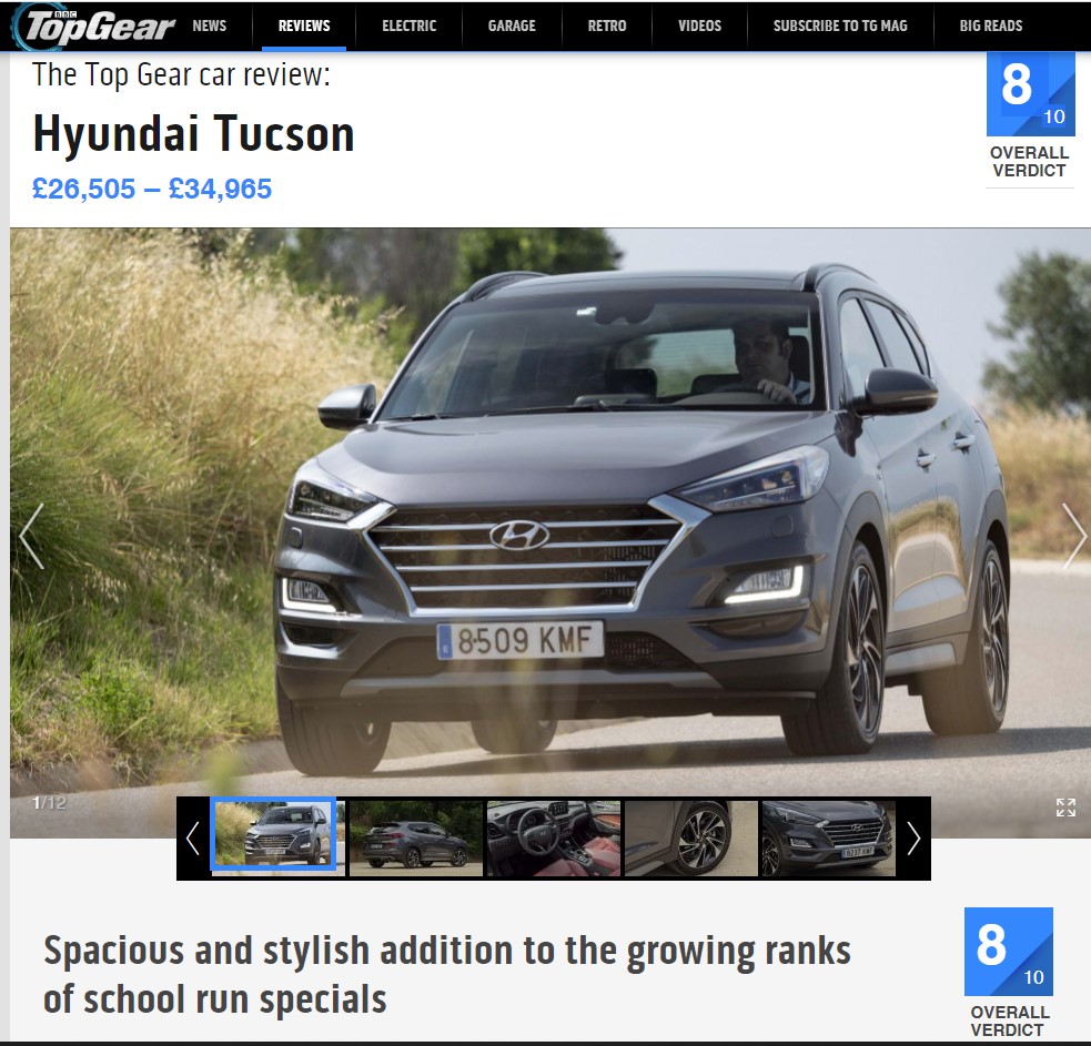 Hyundai Tucson apzvalga top gear fakto auto