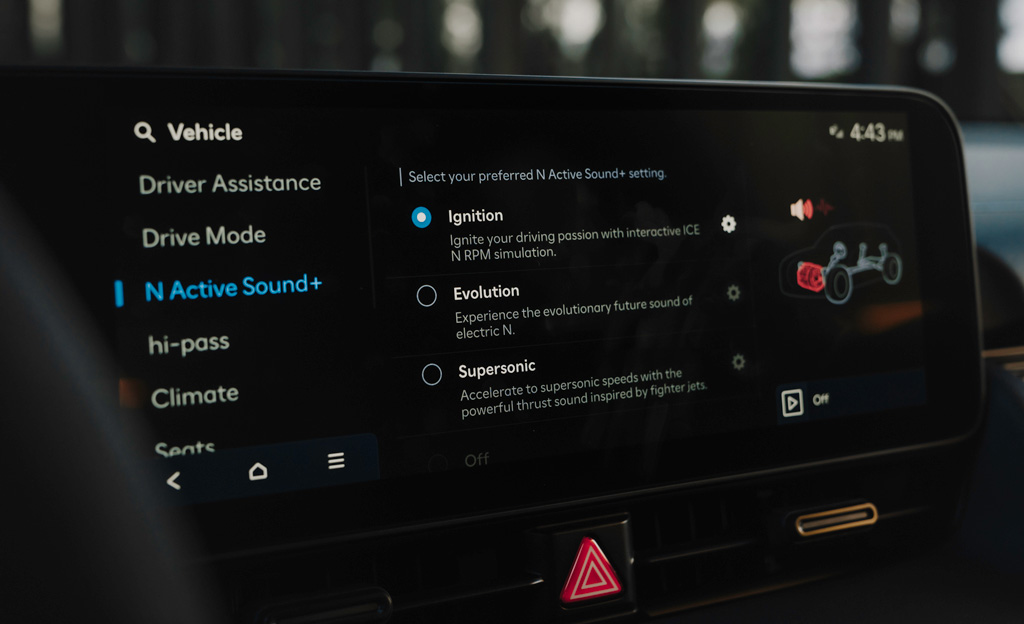IONIQ 5 N &bdquo;N Active Sound +&ldquo; sistema