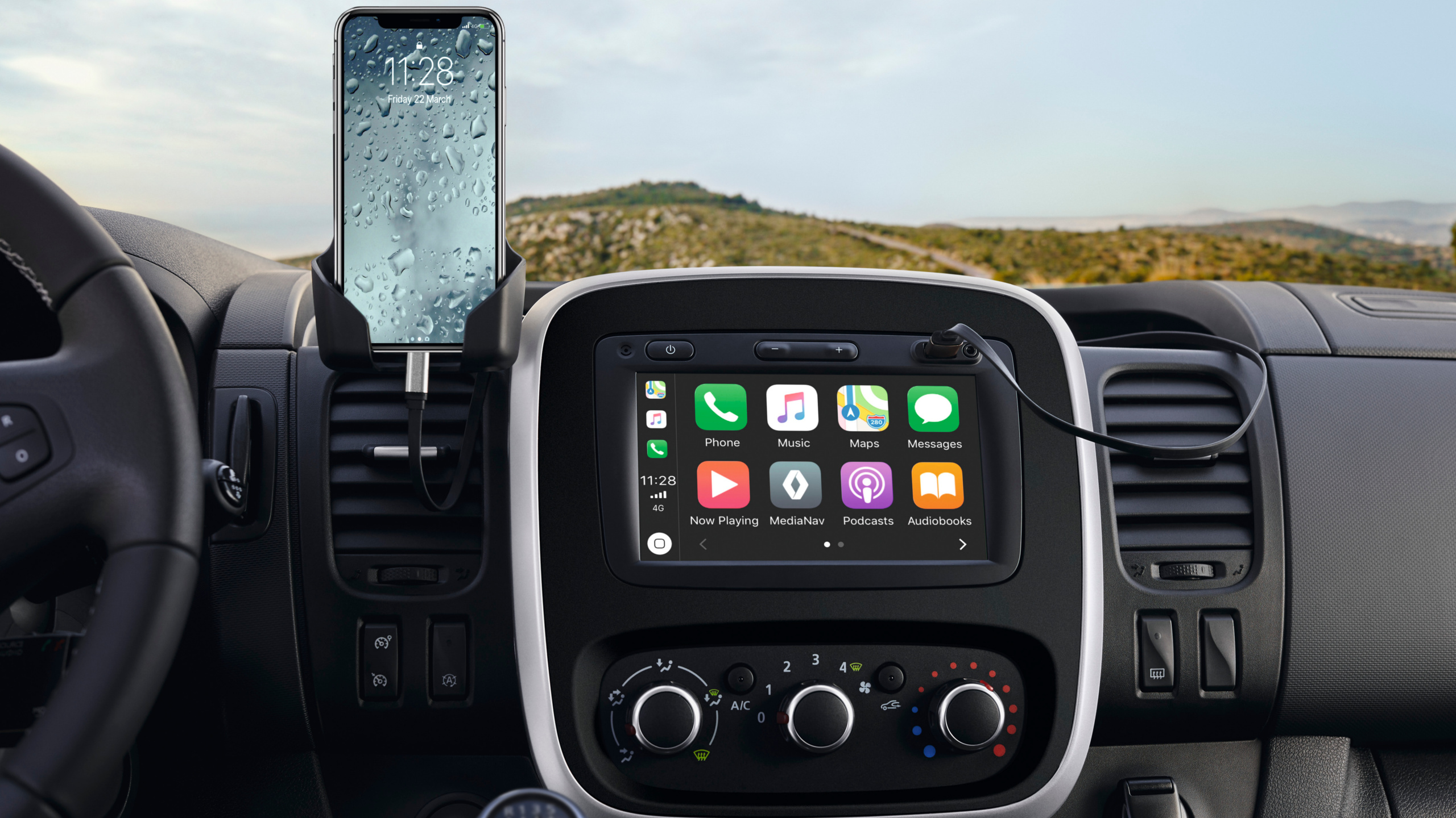 Renault Trafic Smart interface