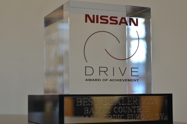 Geriausia atstovybė baltijos &scaron;alyse,  nissan awards