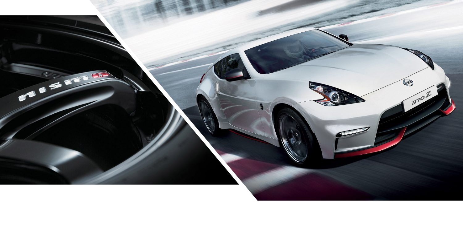 NISMO vairas ir 370Z NISMO lenktynių trasoje