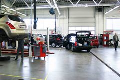 nissan serviso patalpos