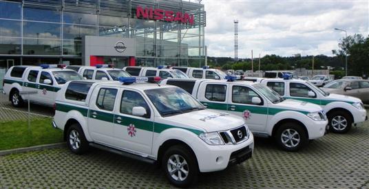 Nissan Navara Policija