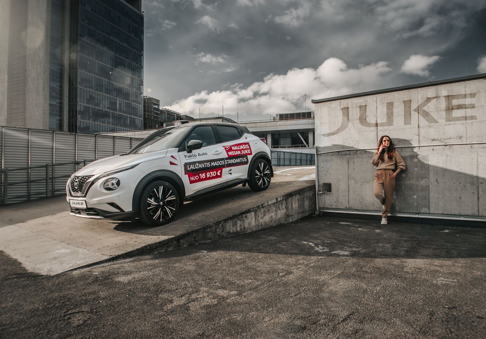 nissan juke kaina