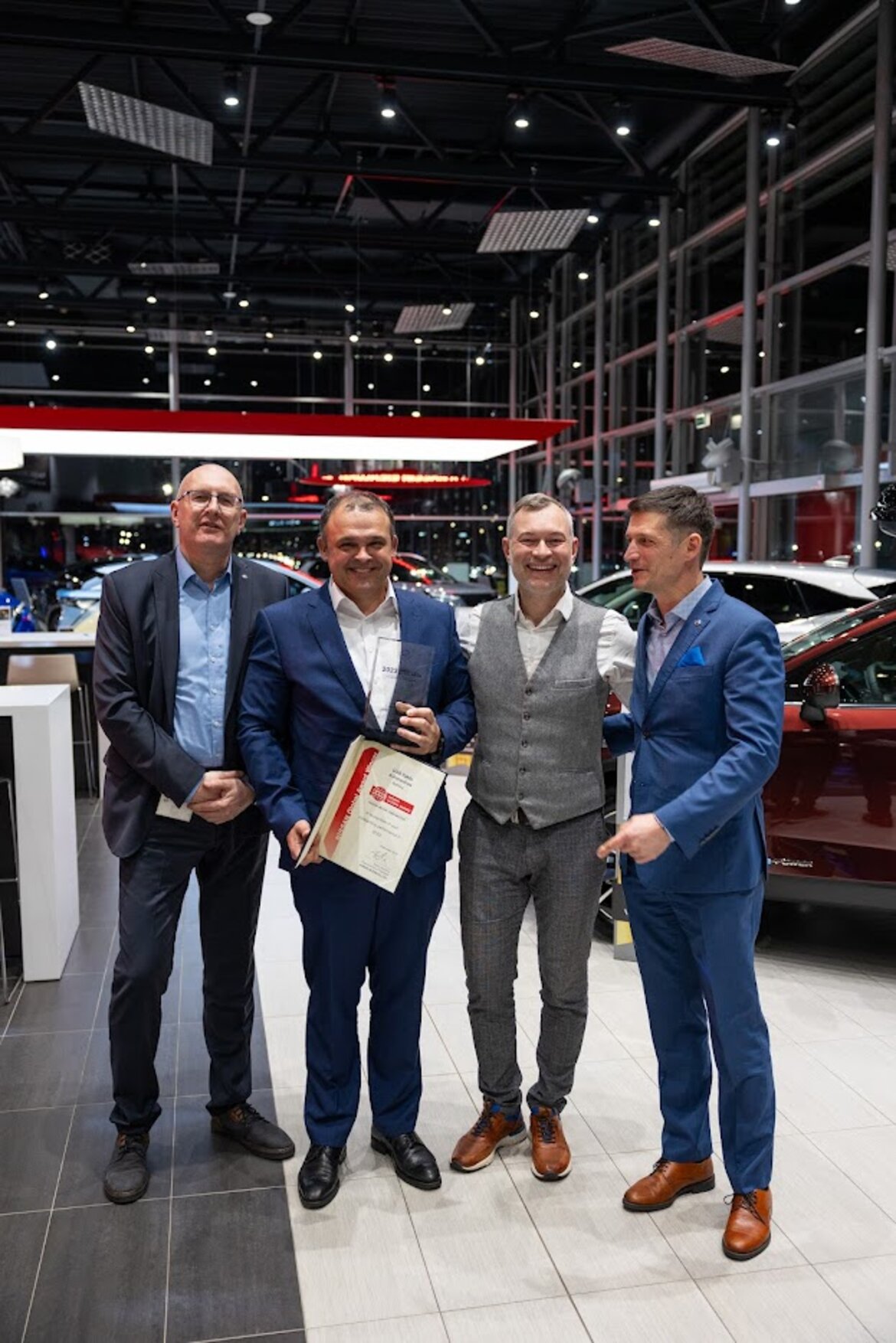 Nissan Global Award 2023 renginys fakto autocentras