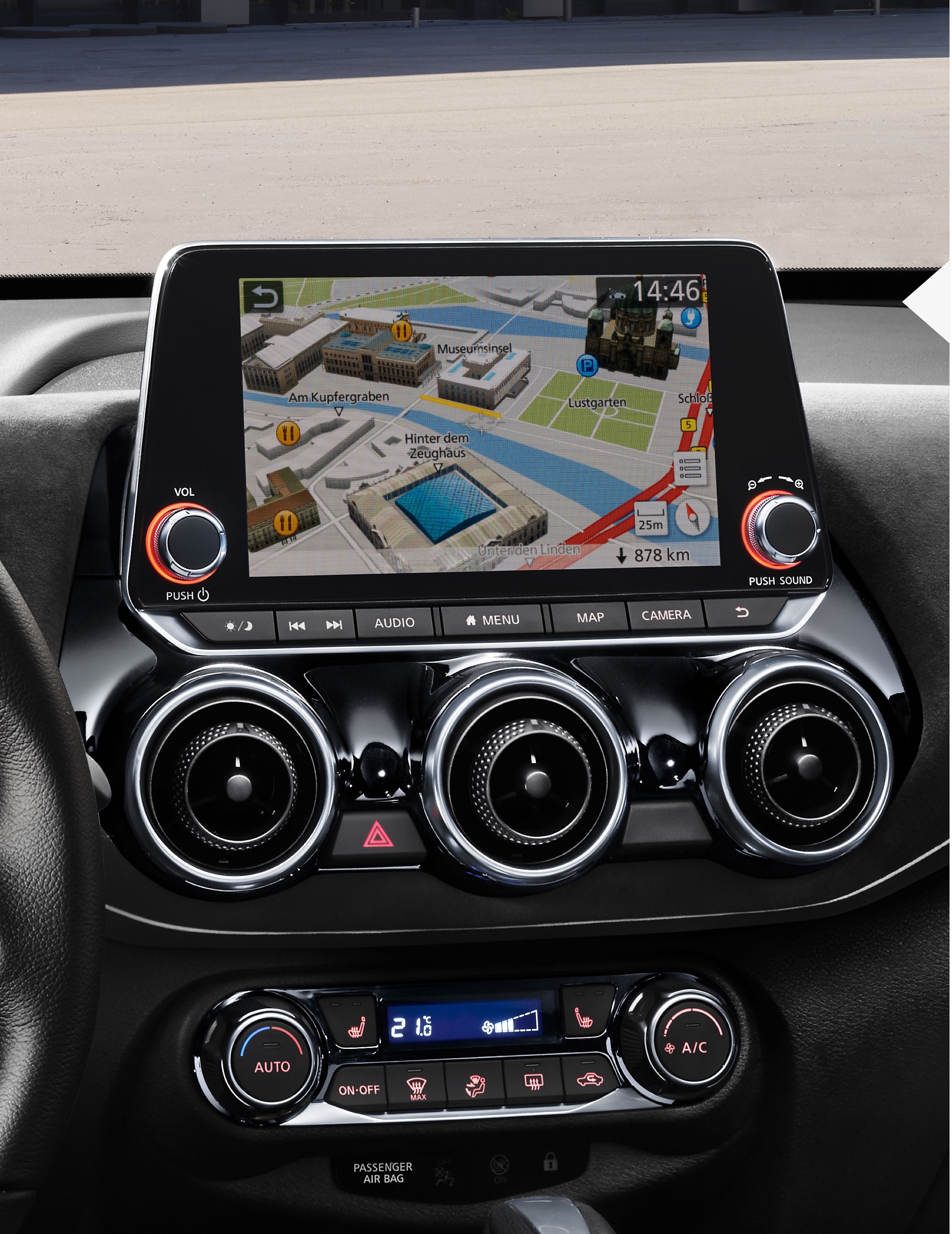 Nissan Juke viskas pasiekama ranka