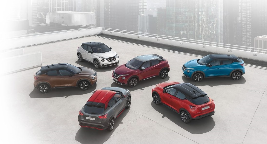 Nissan Juke paveskite jį savu