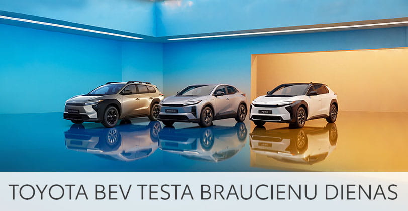 POP-UP - TOYOTA BEV TESTA BRAUCIENU DIENAS