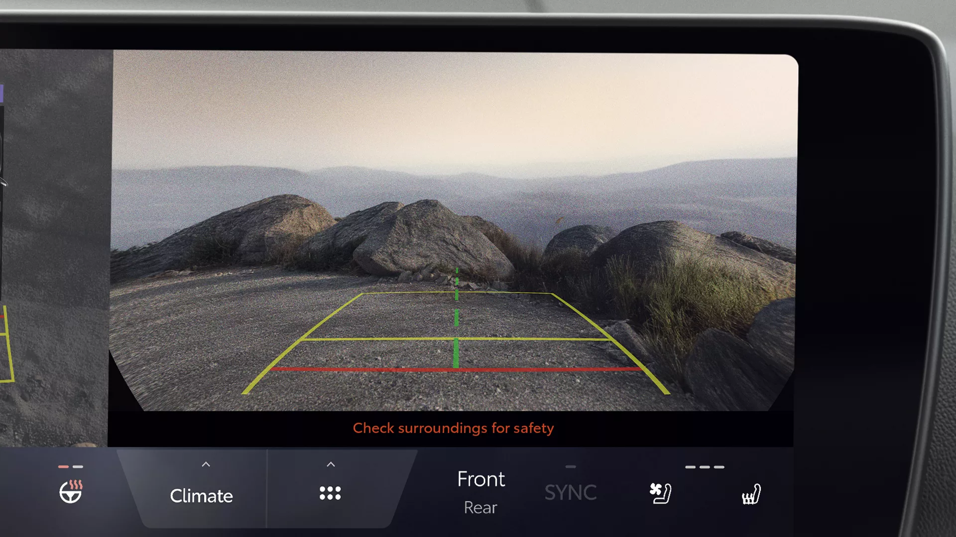Digital panoramic view monitor