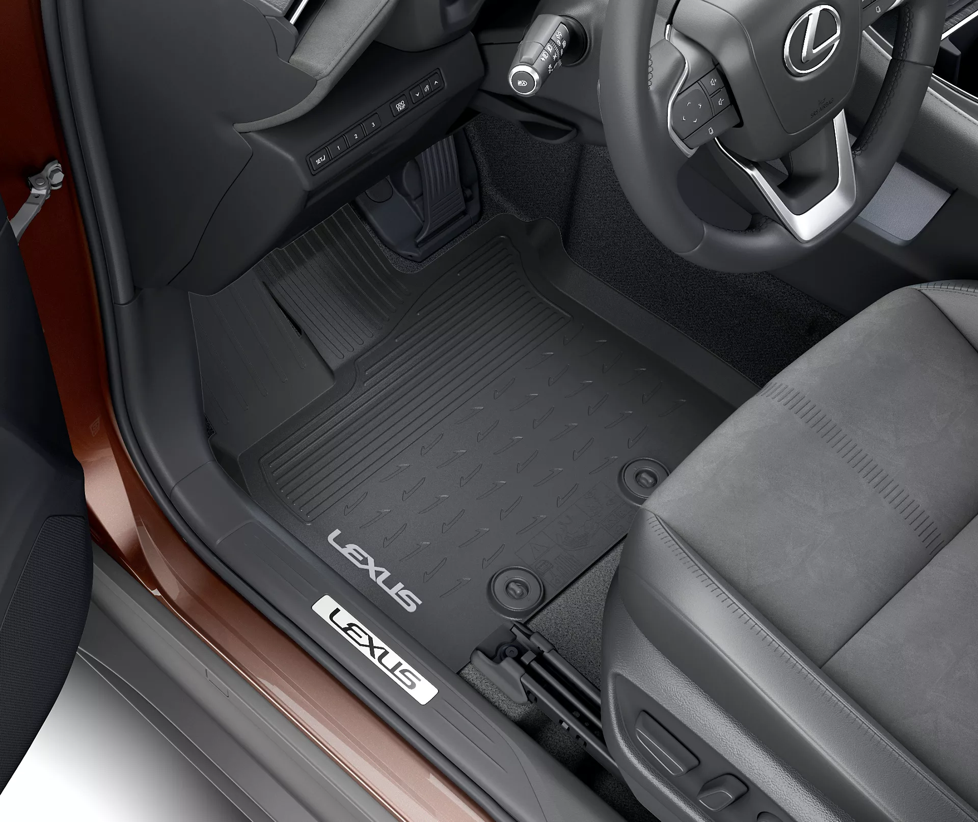 Oriģinālie Lexus gumijas paklājiņi